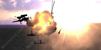 exploderende helikopter films