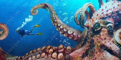 gigantische octopus films