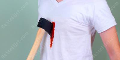 bijl in de borst films